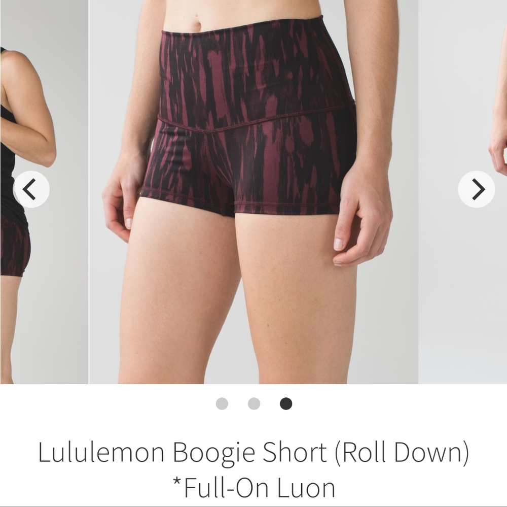 Lululemon boogie shorts